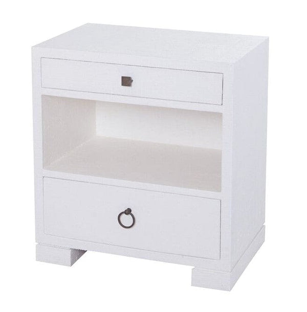 White Painted Nightstand/ side Table