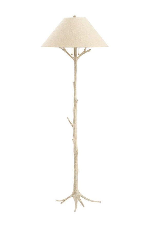 Floor Lamp in Faux Bois Style - Hamptons Furniture, Gifts, Modern & Traditional