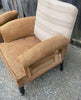 SOLD Pair English Vintage Armchairs in Original Condition. deconstructed