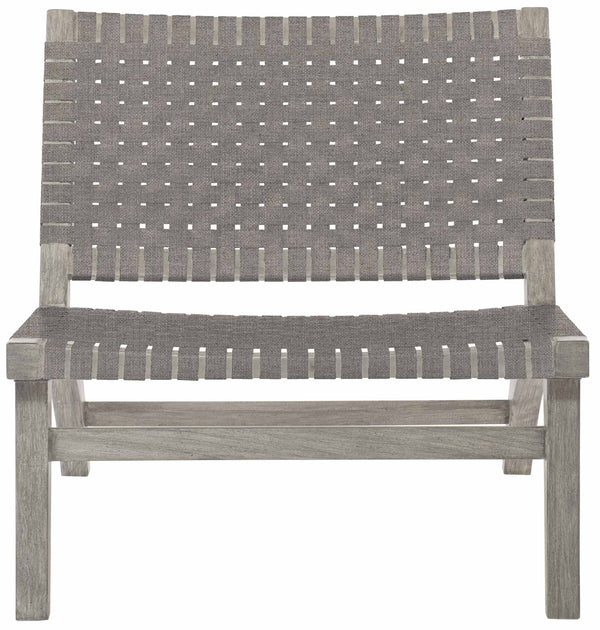 Indoor/Outdoor Armless Chair in Mahogany