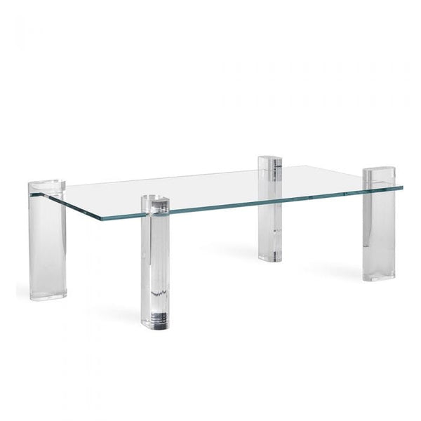 Glass and Acrylic Cocktail Table - Hamptons Furniture, Gifts, Modern & Traditional