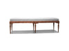 Upholstered Long Bench - Hamptons Furniture, Gifts, Modern & Traditional