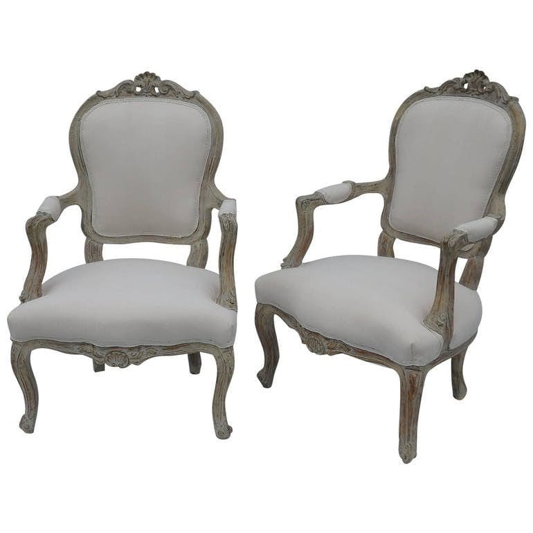 louis chairs with arms