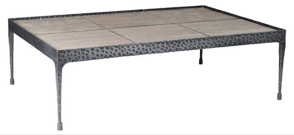 Iron and Pine Coffee Table - Hamptons Furniture, Gifts, Modern & Traditional
