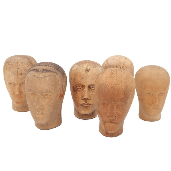 Belgian Wig and Hat Moulds - Hamptons Furniture, Gifts, Modern & Traditional