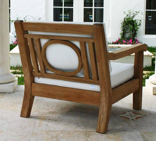 Teak Club Chair - Hamptons Furniture, Gifts, Modern & Traditional