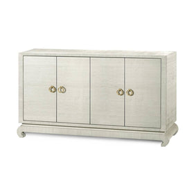 Lacquered Grasscloth Sideboard, Multiple Finishes - Hamptons Furniture, Gifts, Modern & Traditional