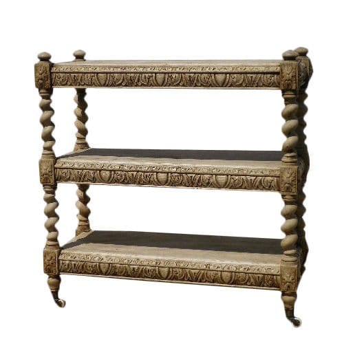 Oak Shelving Unit on Casters - Hamptons Furniture, Gifts, Modern & Traditional