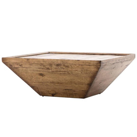 Modern Reclaimed Wood Coffee Table - Hamptons Furniture, Gifts, Modern & Traditional