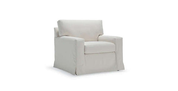 Modern Slipcovered Chair - Hamptons Furniture, Gifts, Modern & Traditional