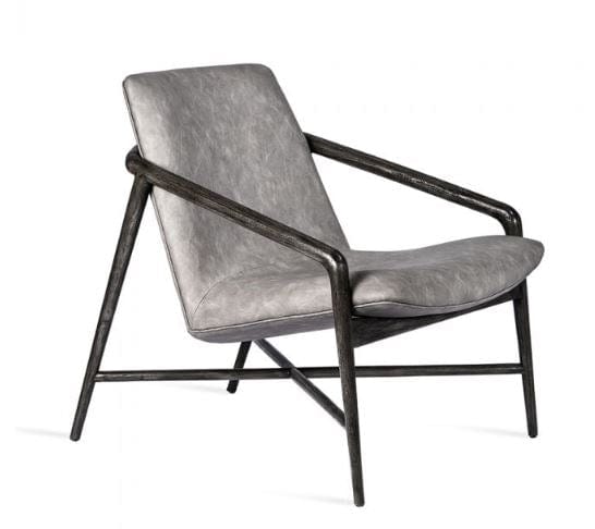 Charcoal Lounge Chair - Hamptons Furniture, Gifts, Modern & Traditional