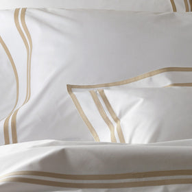 Meridian Embroidered Linens - Hamptons Furniture, Gifts, Modern & Traditional