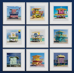 Miami Life Guard Fine Art Prints - Hamptons Furniture, Gifts, Modern & Traditional