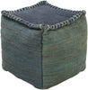 Blanket Stitch Poufs - Hamptons Furniture, Gifts, Modern & Traditional