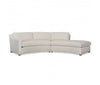 Curved Sectional in Crypton Fabric - Hamptons Furniture, Gifts, Modern & Traditional