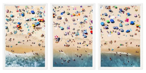 Triple framed Ariel Photographs - Hamptons Furniture, Gifts, Modern & Traditional