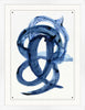 Painted Blue Swirl Prints - Hamptons Furniture, Gifts, Modern & Traditional